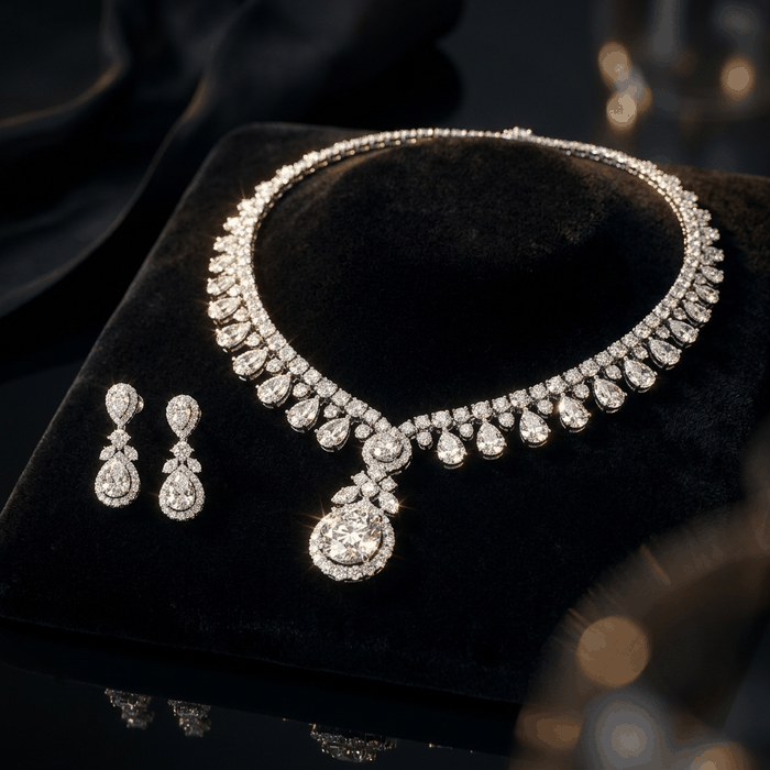 High-end diamond necklace